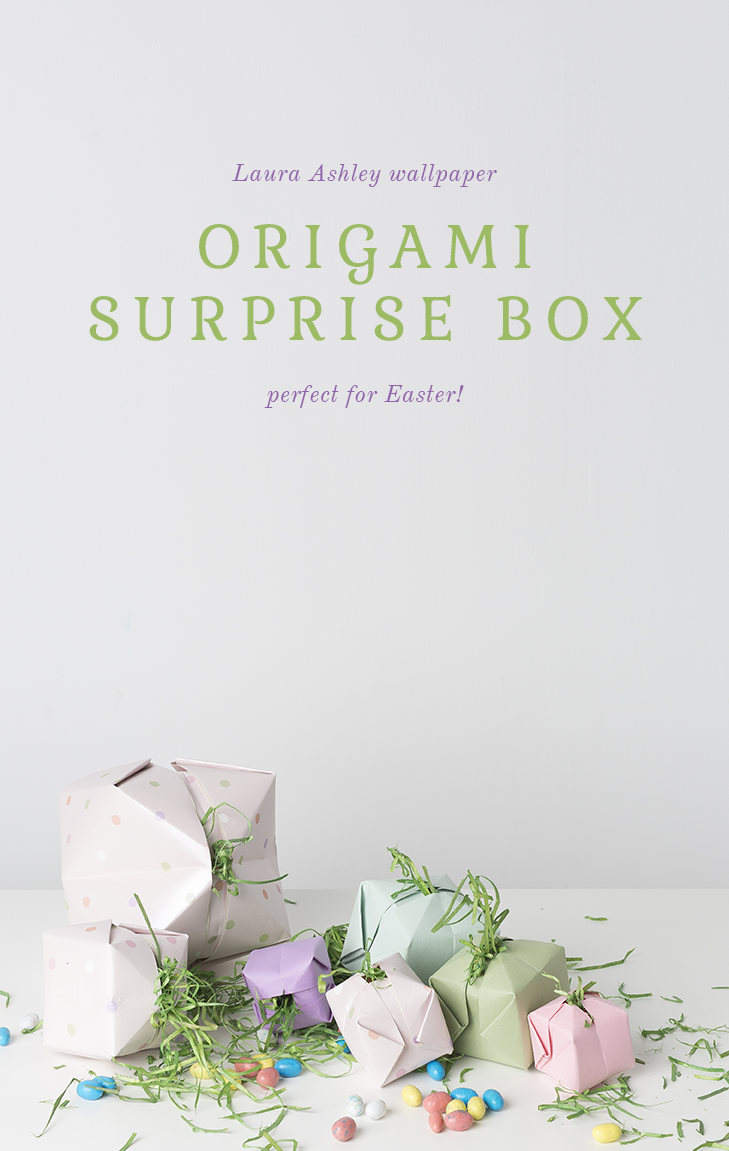 729px x 1151px - Make & Do: DIY Origami Surprise Box | Laura Ashley