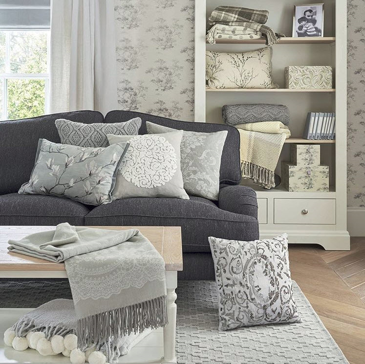 laura ashley throws and cushions