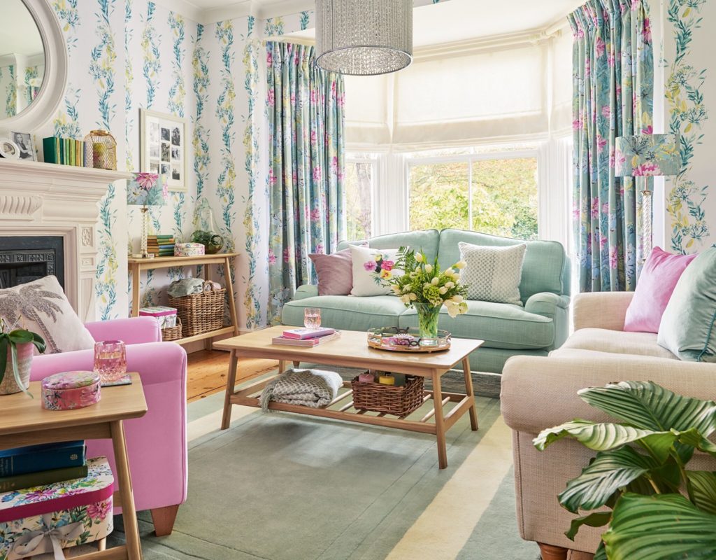 laura ashley living room inspiration