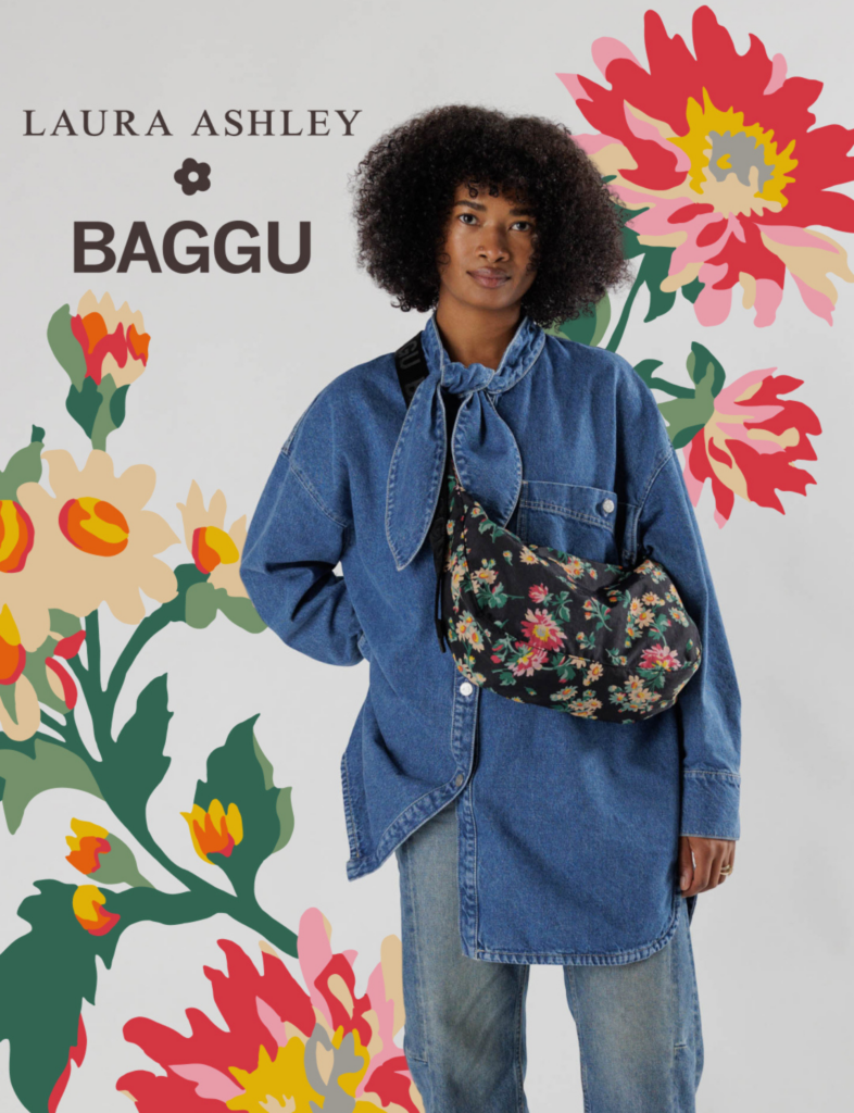 Baggu - Mini Nylon Shoulder Bag - Daisy