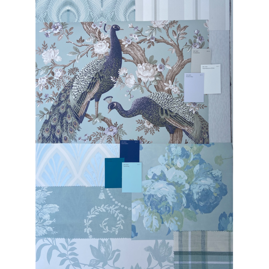 Laura Ashley Mood Board Inspired By Sherwin Williams Continuum Laura